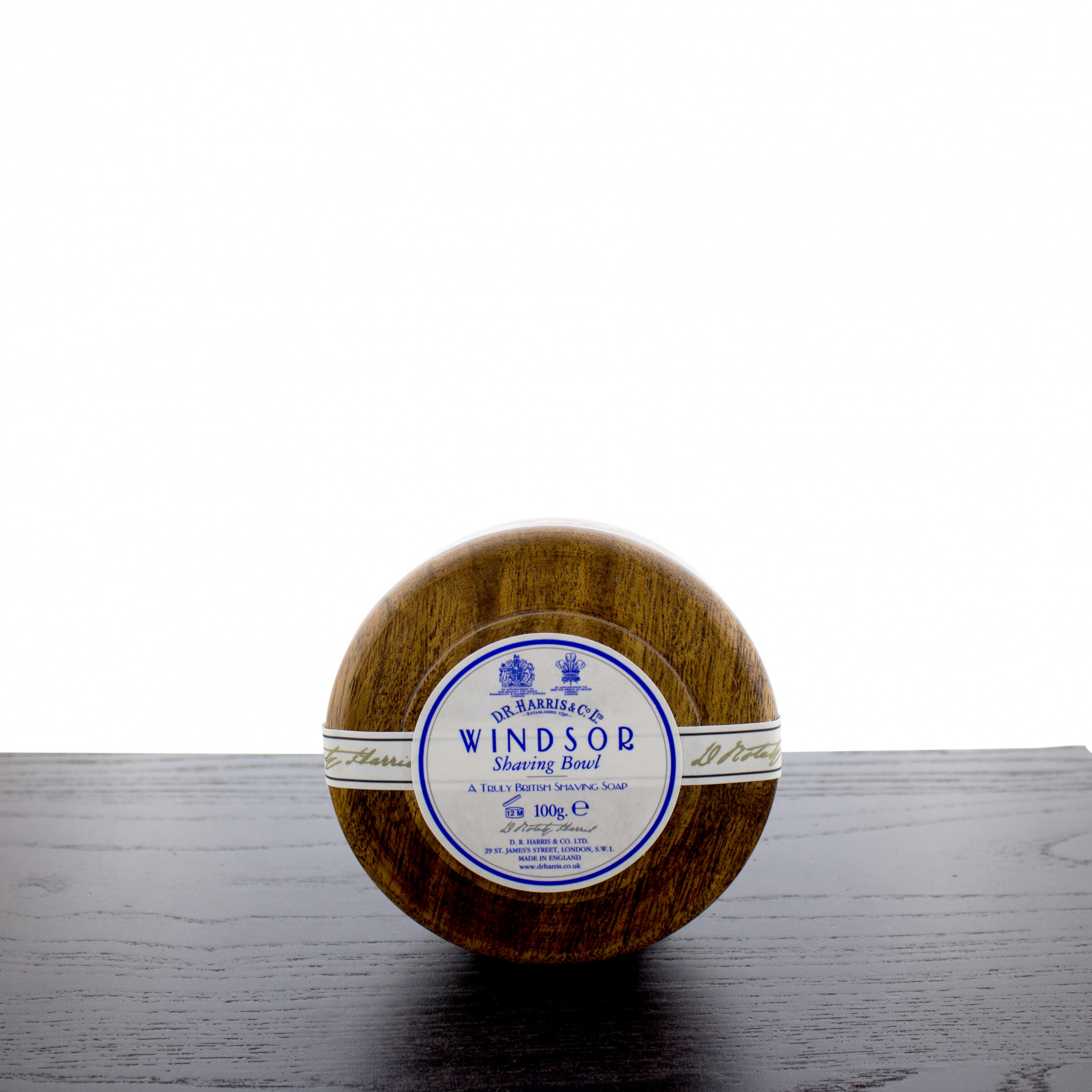 Product image 0 for D.R. Harris Windsor Shaving Soap in Mahogany Stained Wood Bowl